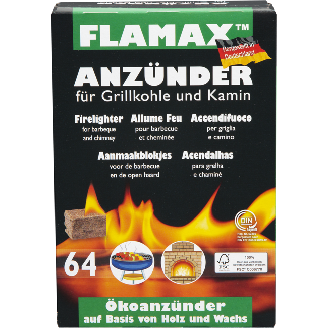 Bild von Grillanzünder 64 Stück