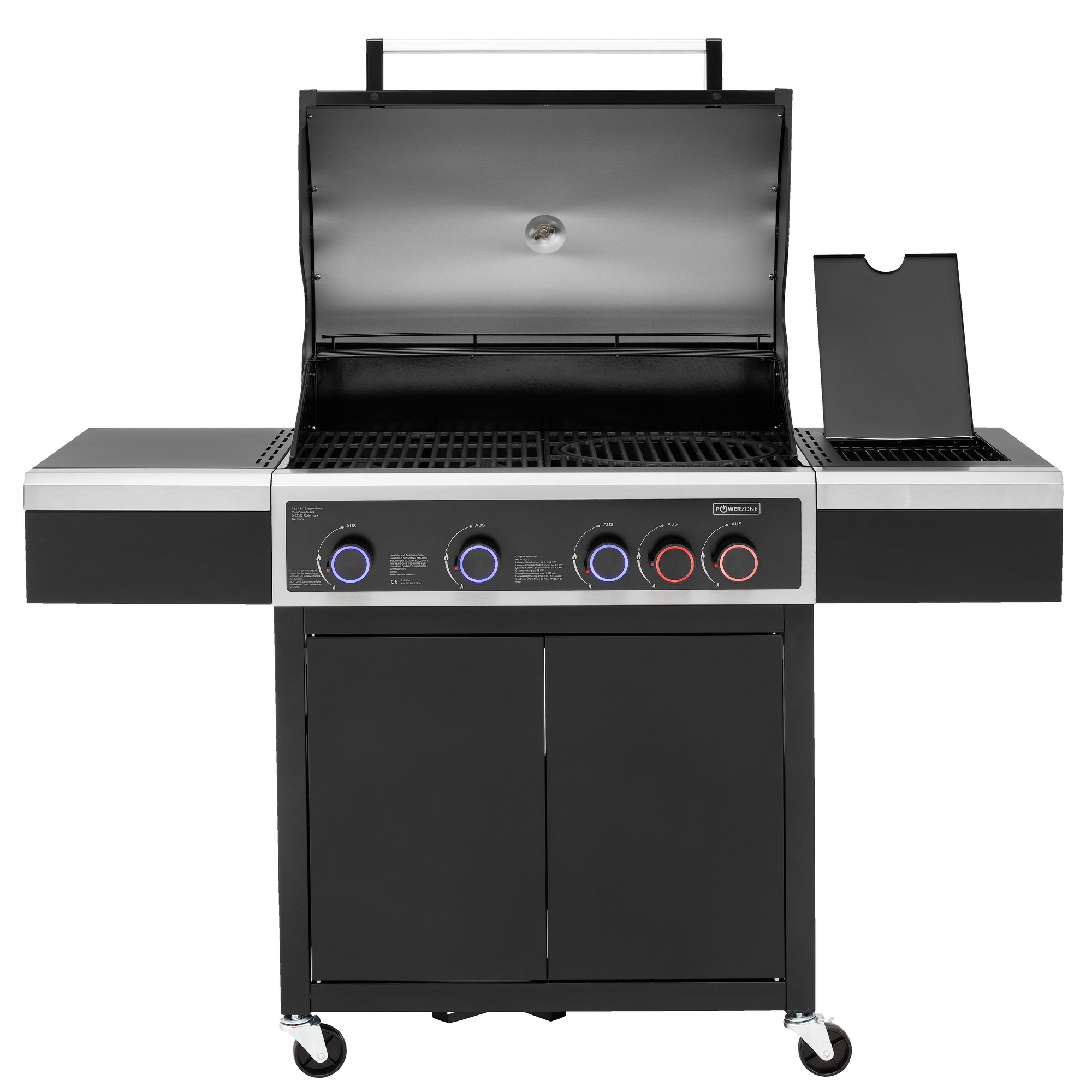 Gasgrill 'Keansburg 4' 5 Brenner, Edelstahl, 138 x 114 x 63 cm + product picture