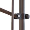 Klemmmarkise mit Volant 300 x 120 cm