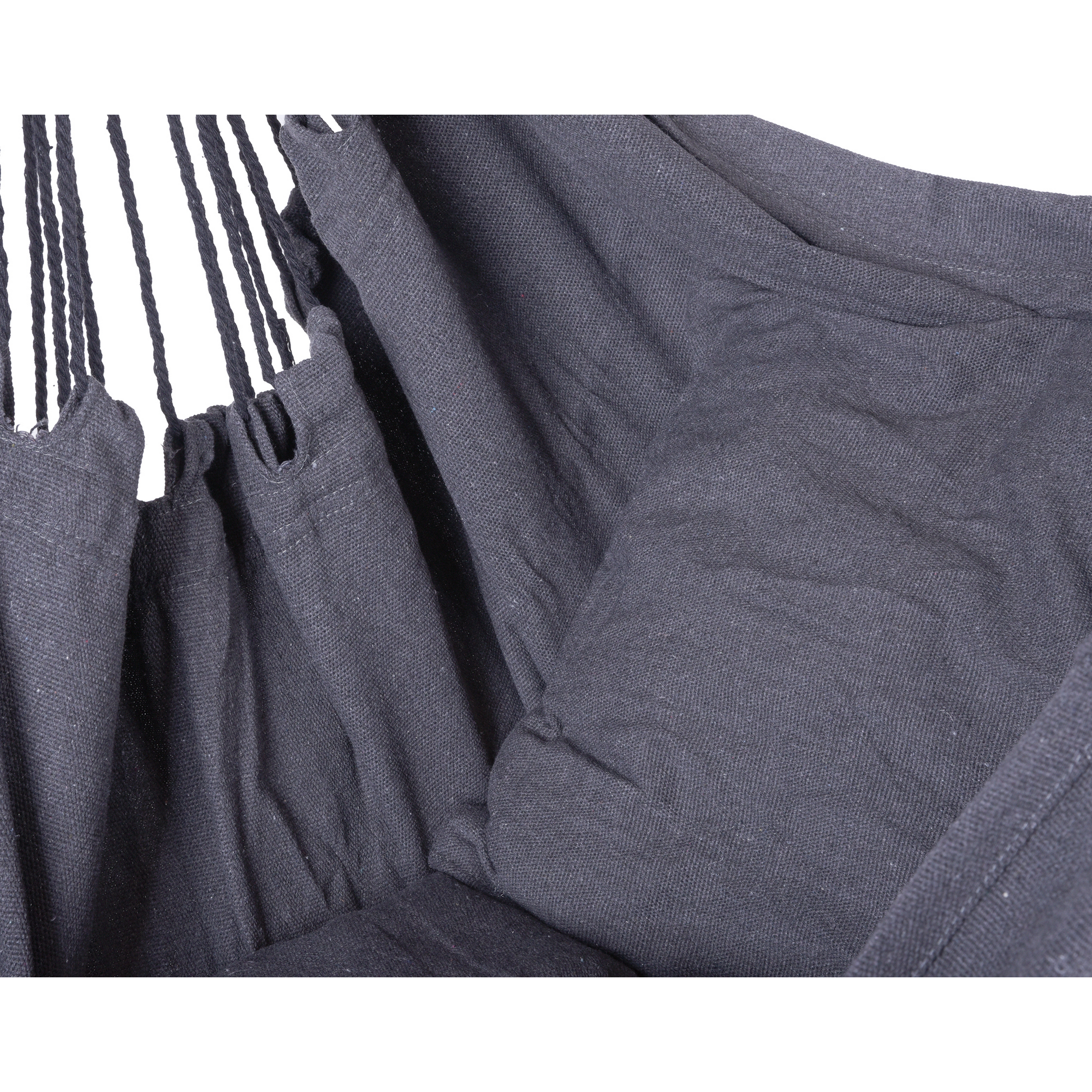 Hängesessel 'Tobago' mit Aufhängung anthrazit 60 x 120 x 90 cm