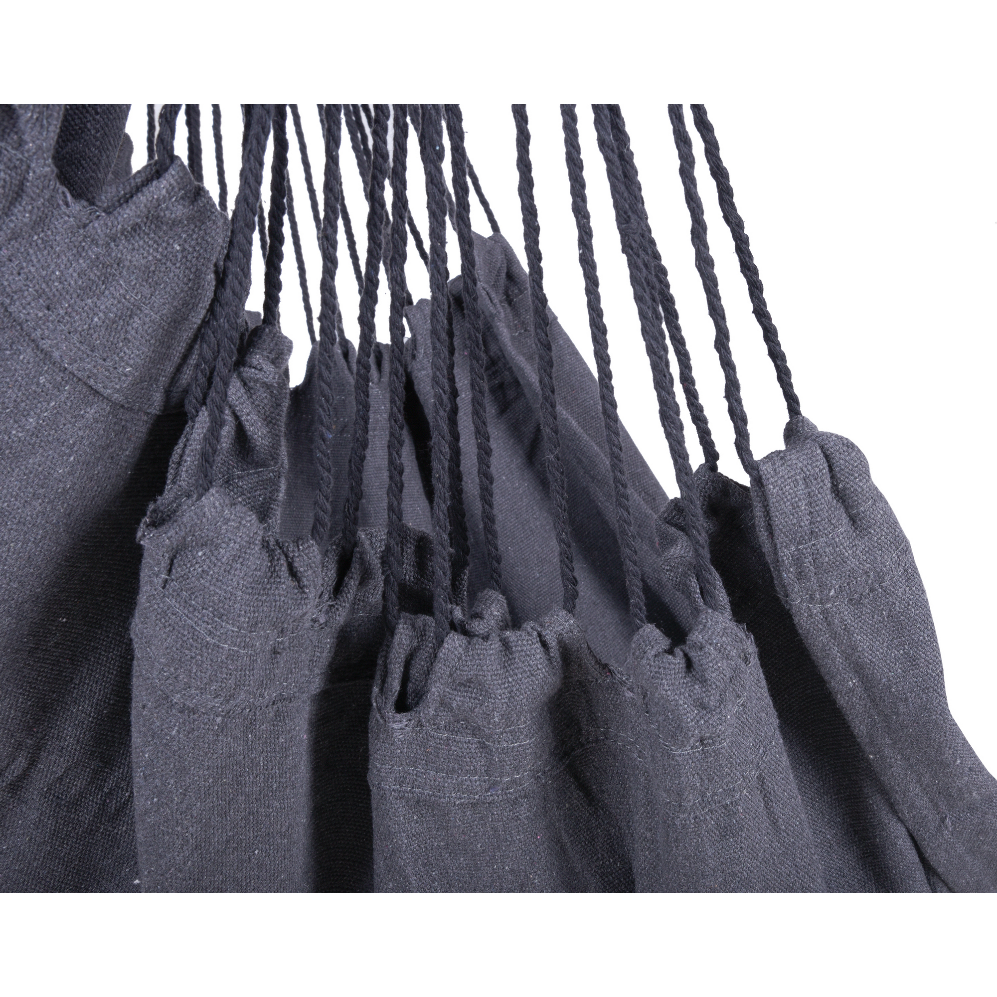 Hängesessel 'Tobago' schwarz 90 x 120 x 65 cm