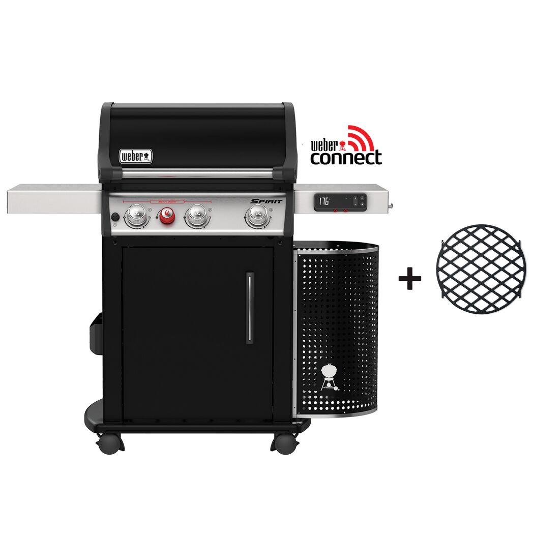 Weber Gasgrill Spirit EPX-325S GBS mit Drehspieß und Grillrost
