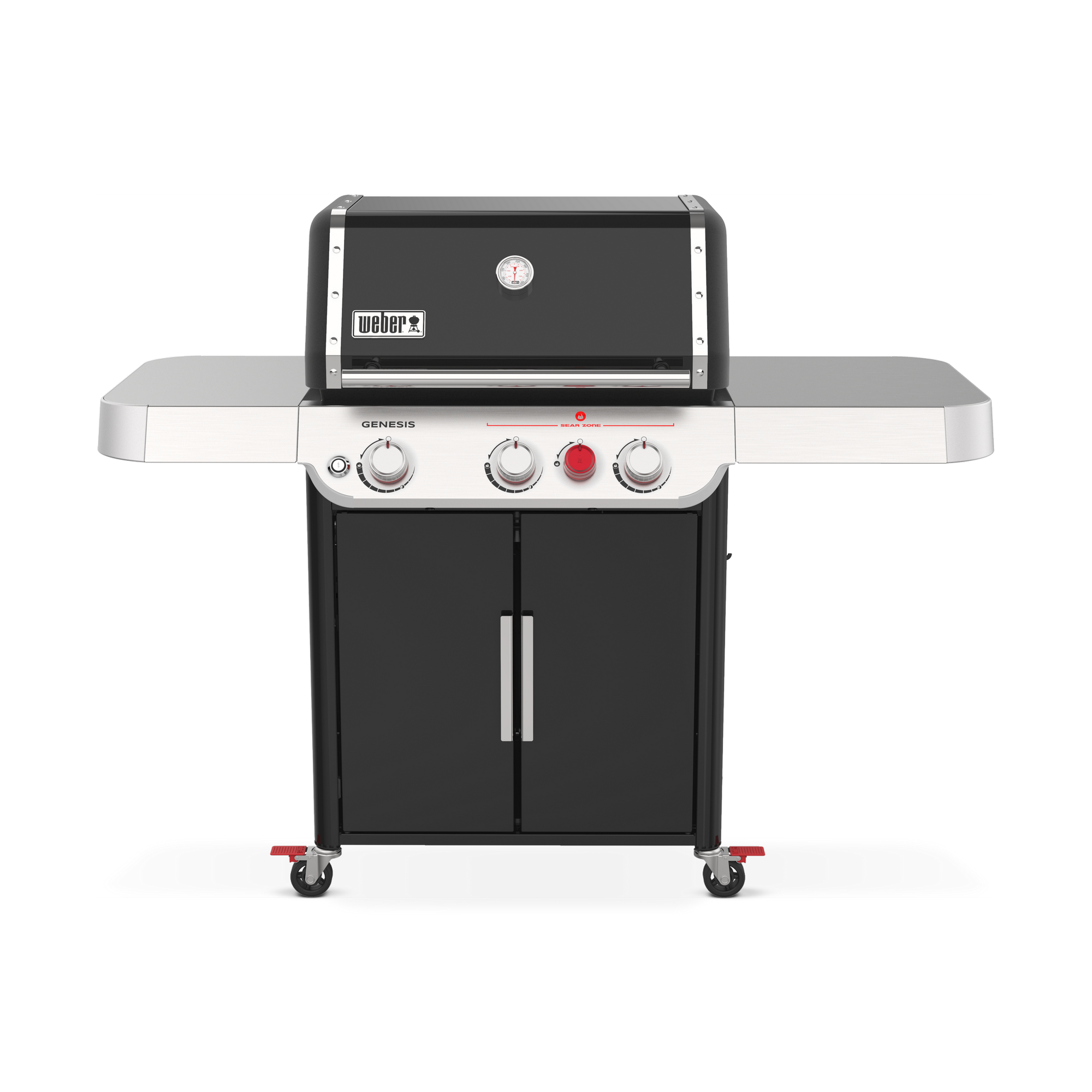 Gasgrill 'Genesis E-325s' schwarz/silber 123,1 x 157,4 x 78,7 cm + product picture