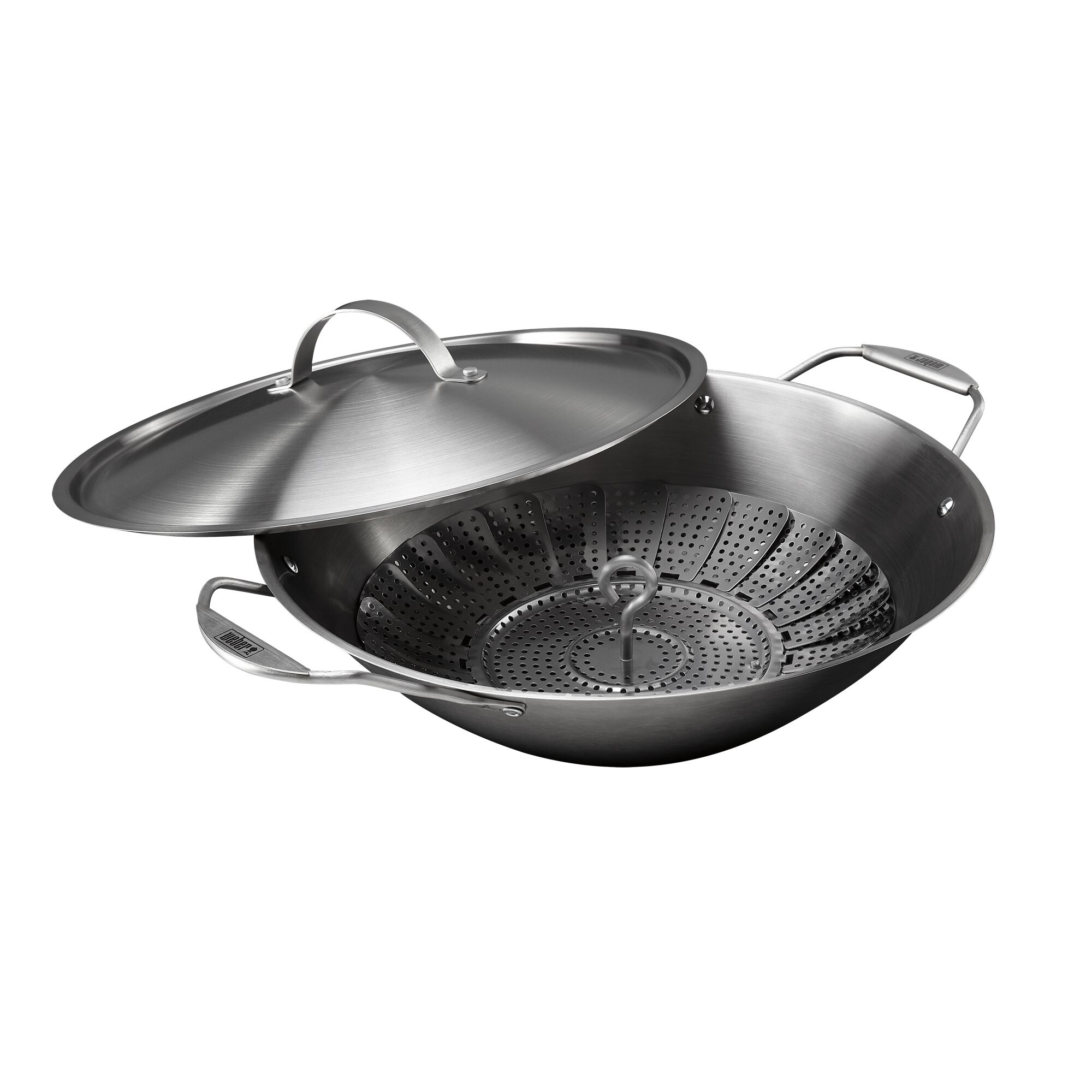 Weber CRAFTED Wok mit Dämpfeinsatz