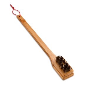 Grillbürste mit Bambusholzgriff 46 cm
