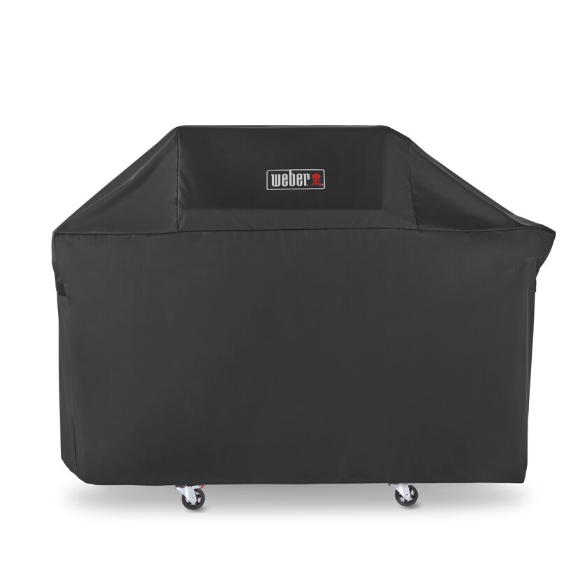 Schwarze Weber Grill-Abdeckhaube