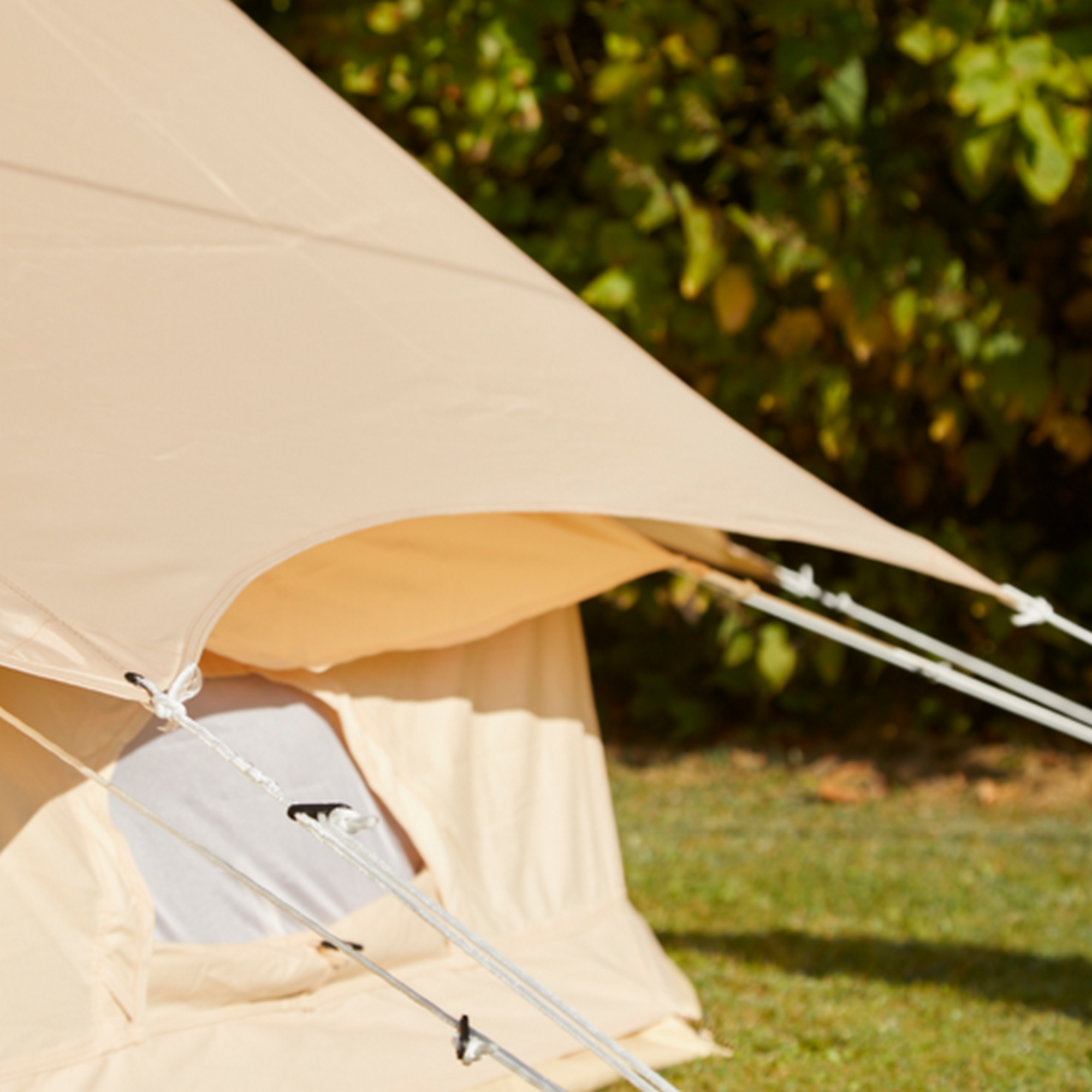 Glockenzelt 'Glamping Bell' beige Ø 500 x 300 cm + product picture