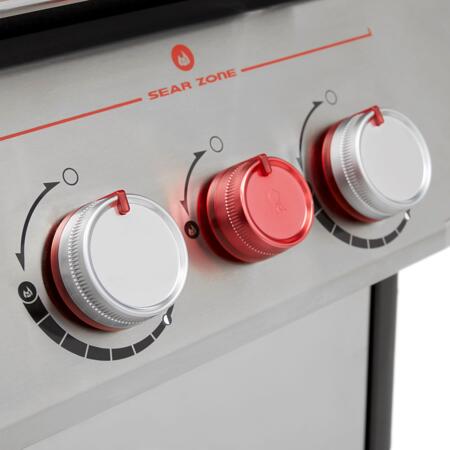 5. Bild von Gasgrill 'Genesis S-325S' edelstahlfarben 123,1 x 157,4 x 68,5 cm, 3 Brenner
