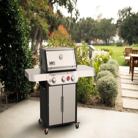6. Bild von Gasgrill 'Genesis S-325S' edelstahlfarben 123,1 x 157,4 x 68,5 cm, 3 Brenner
