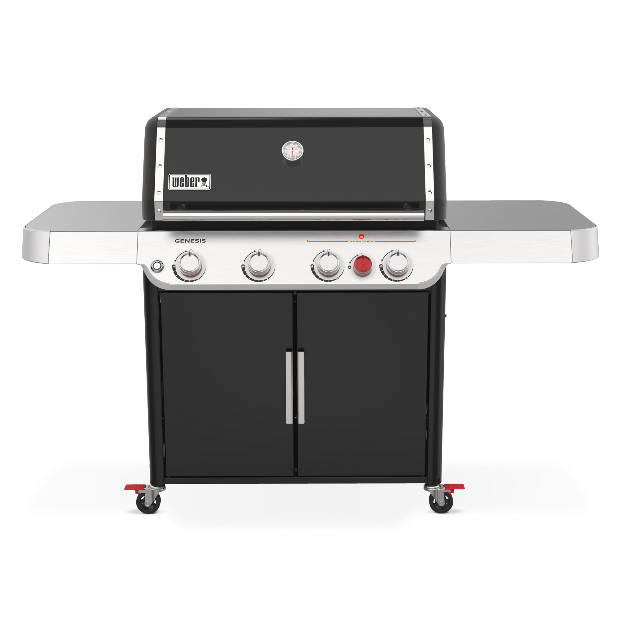 Gasgrill 'Genesis E-425s' schwarz 123,1 x 173,9 x 68,5 cm, 4 Brenner + product picture