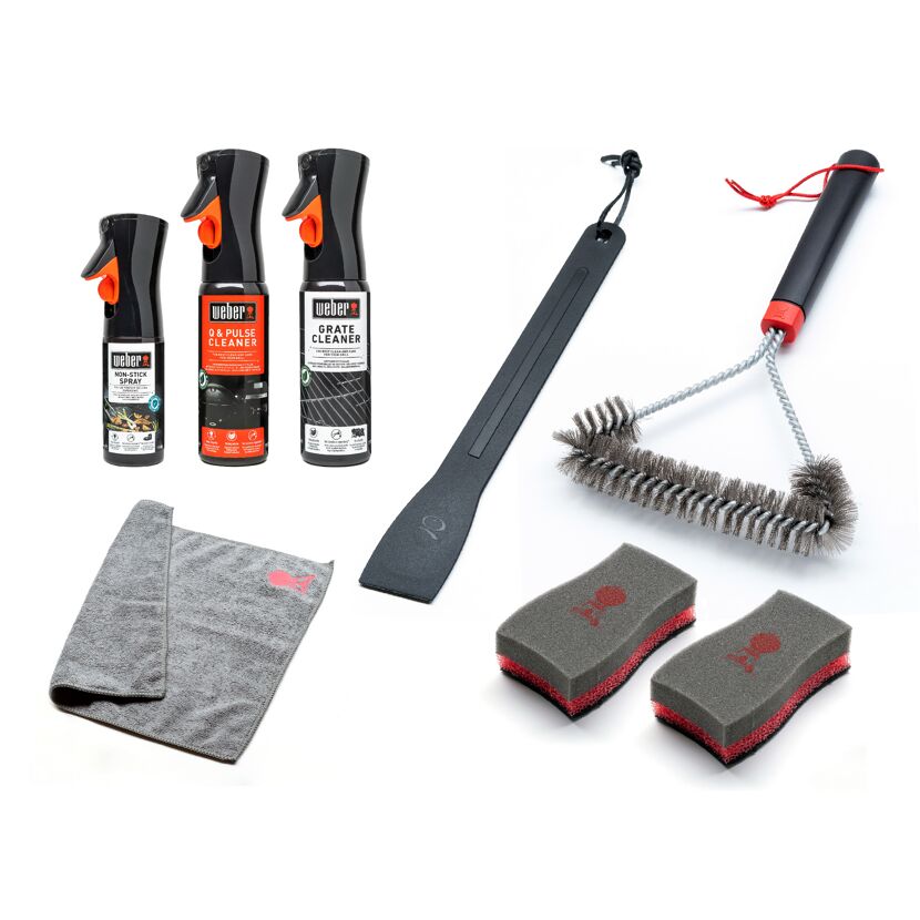 Reinigungsset für Q und Pulse Grills, 8-teilig
