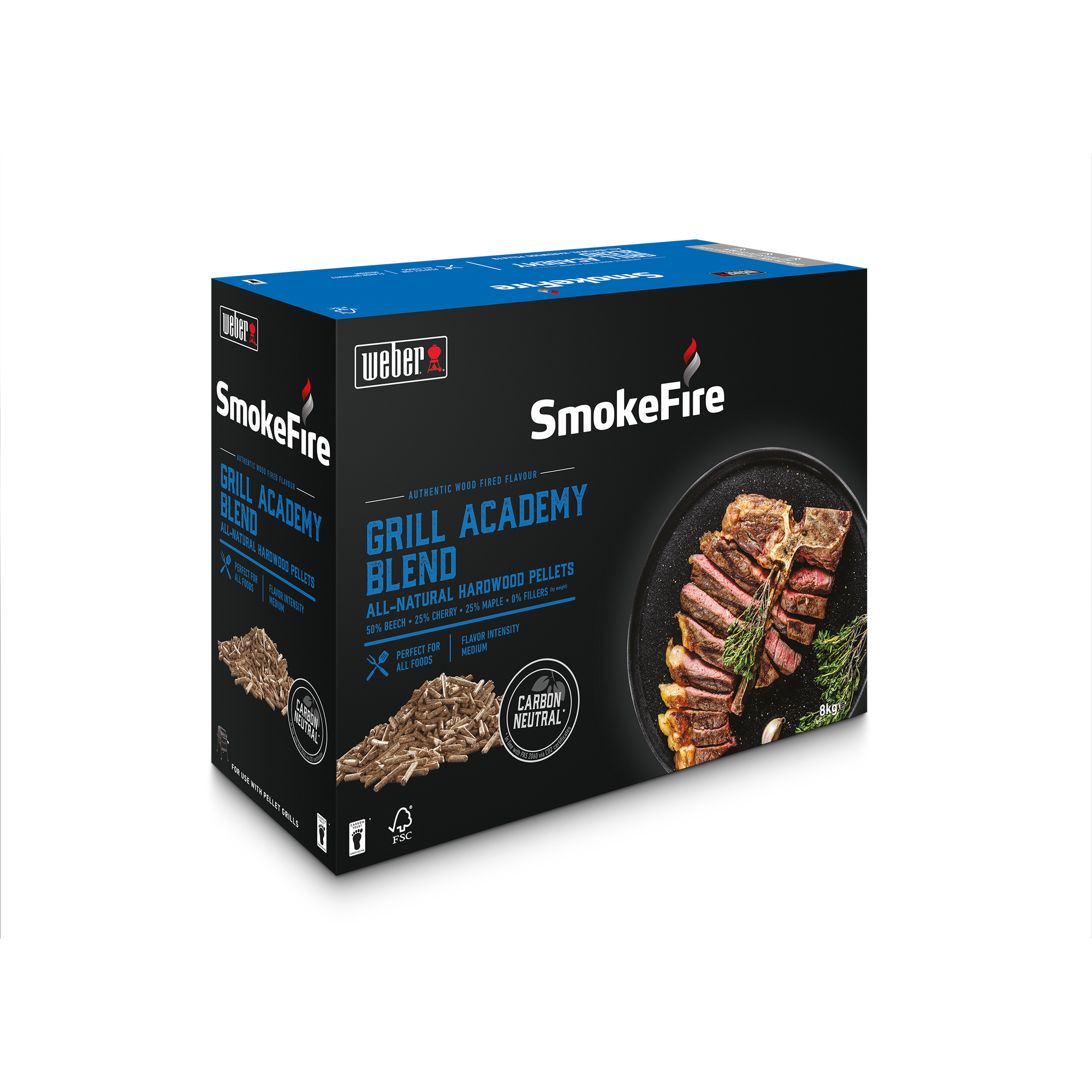 Holzpellets 'SmokeFire' Grill Academy Blend 8 kg + product picture