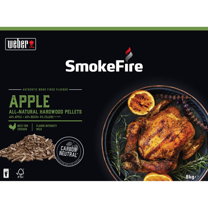 Holzpellets 'SmokeFire' Apfelholz 8 kg