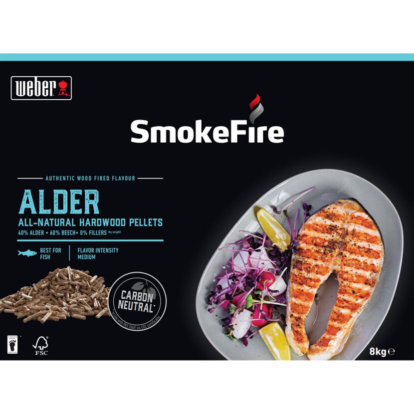 Holzpellets 'SmokeFire' Erle 8 kg