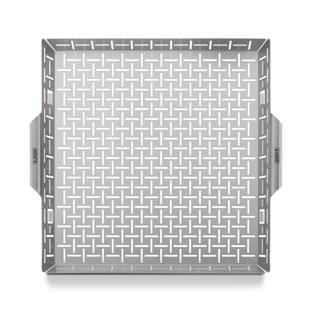 Grillkorb 'Crafted Gourmet BBQ System' Edelstahl 5 x 43,6 x 41,4 cm