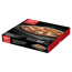 Verkleinertes Bild von Glasierter Pizzastein 'CRAFTED Gourmet BBQ System' Cordierit grau 40,6 x 41,4 cm
