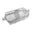 Drehspießkorb 'Crafted Gourmet BBQ System' Edelstahl 18,9 x 48,1 x 20 cm