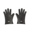 Grillhandschuhe Silikon schwarz Größe 9, 2 Stück