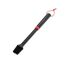 Grillpinsel schwarz 40 cm, mit Silikonborsten