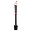 Grillpinsel schwarz 40 cm, mit Silikonborsten