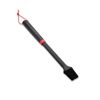 Grillpinsel schwarz 40 cm, mit Silikonborsten