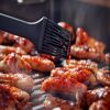 Grillpinsel schwarz 40 cm, mit Silikonborsten