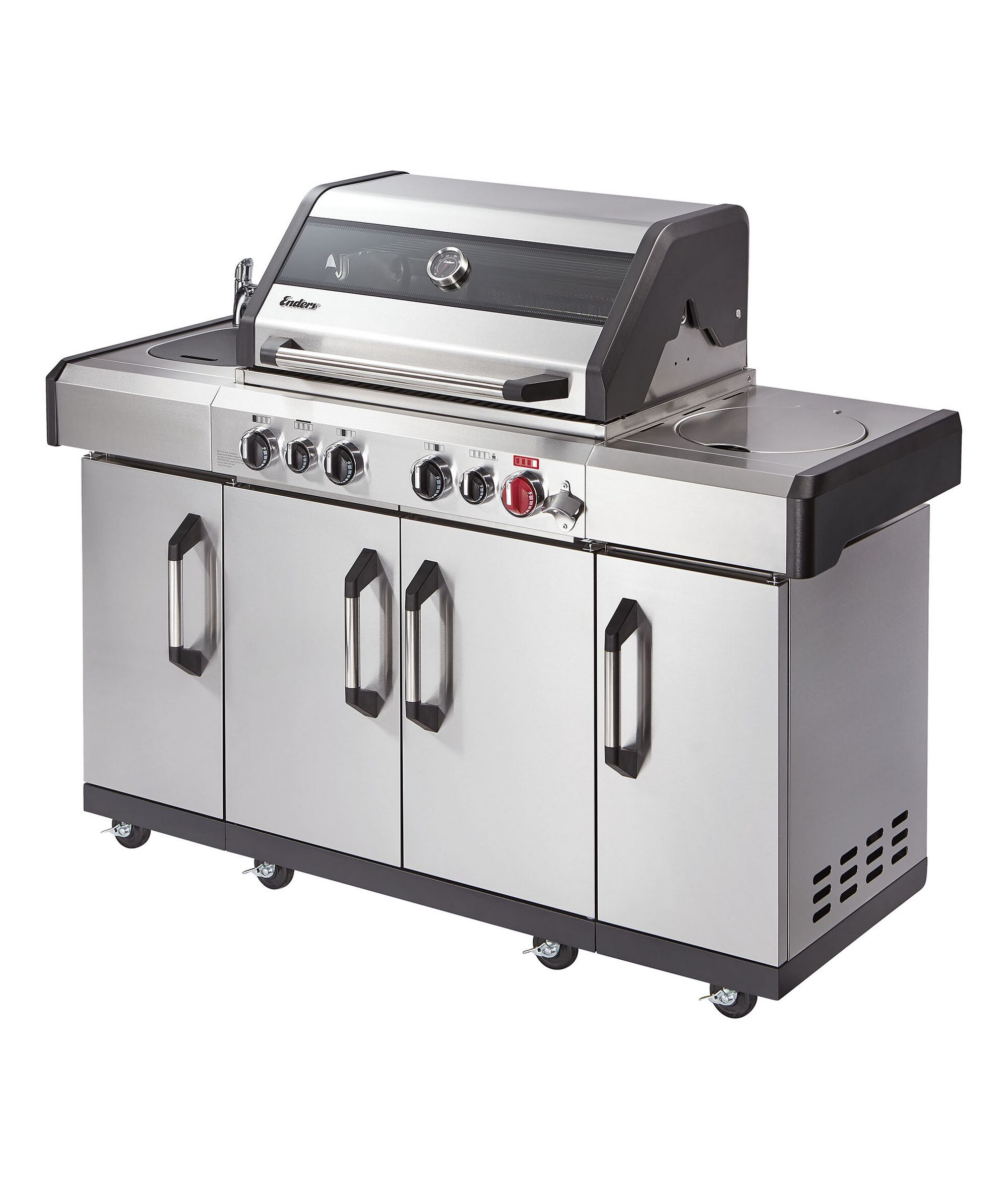 Gasgrill Kansas II Pro 4 SIK Turbo von Enders