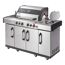Gasgrill Kansas II Pro 4 SIK Turbo mit Seitenbrenner