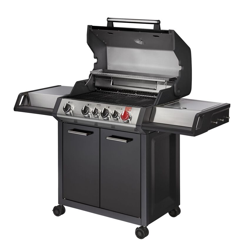 Gasgrill Monroe Black Pro 4 IK Turbo