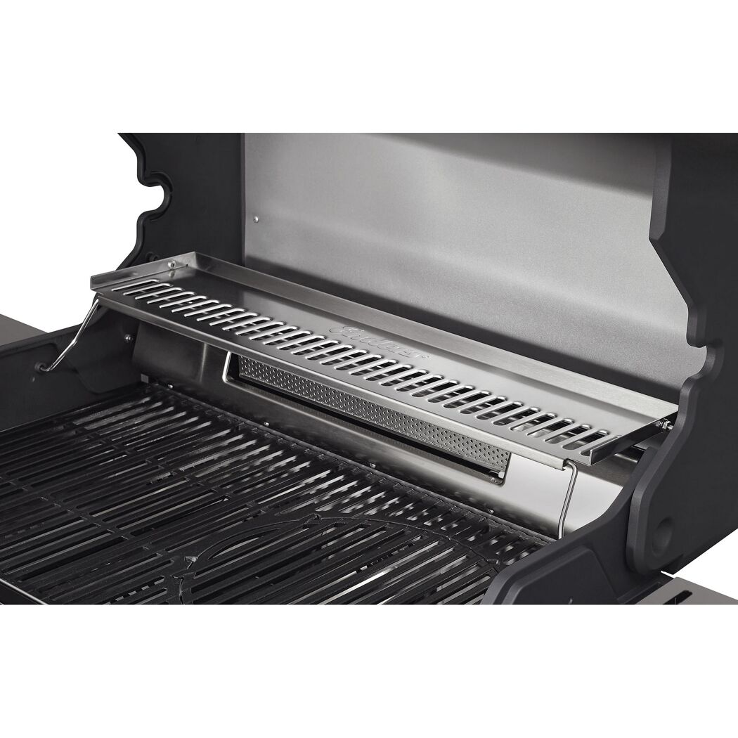 Gasgrill Monroe Black Pro 4 IK Turbo Warmhalterost