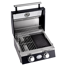 Gas-Tischgrill 'Videro G2-P' schwarz 45 x 45 x 34,7 cm