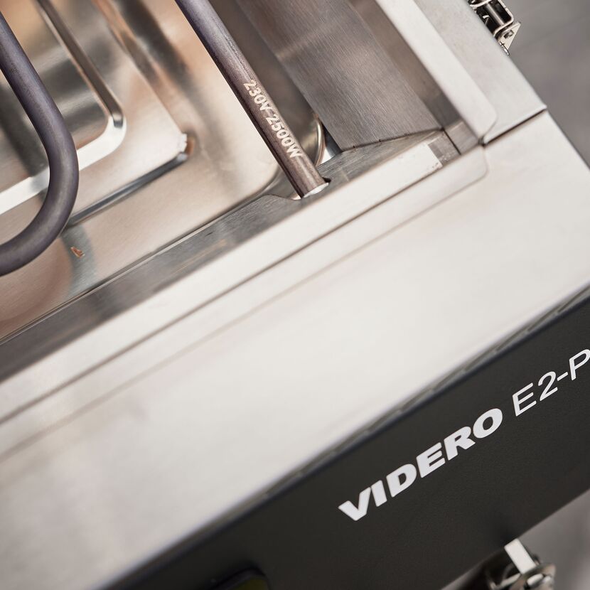Heizelement des Videro E2-P Elektrogrills