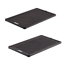 Grillplatte 'Videro G2-P/E2-P' schwarz 19,5 x 32,5 cm