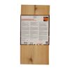 Aromaplanke Zedernholz 40 x 19,5 cm 2 Stück