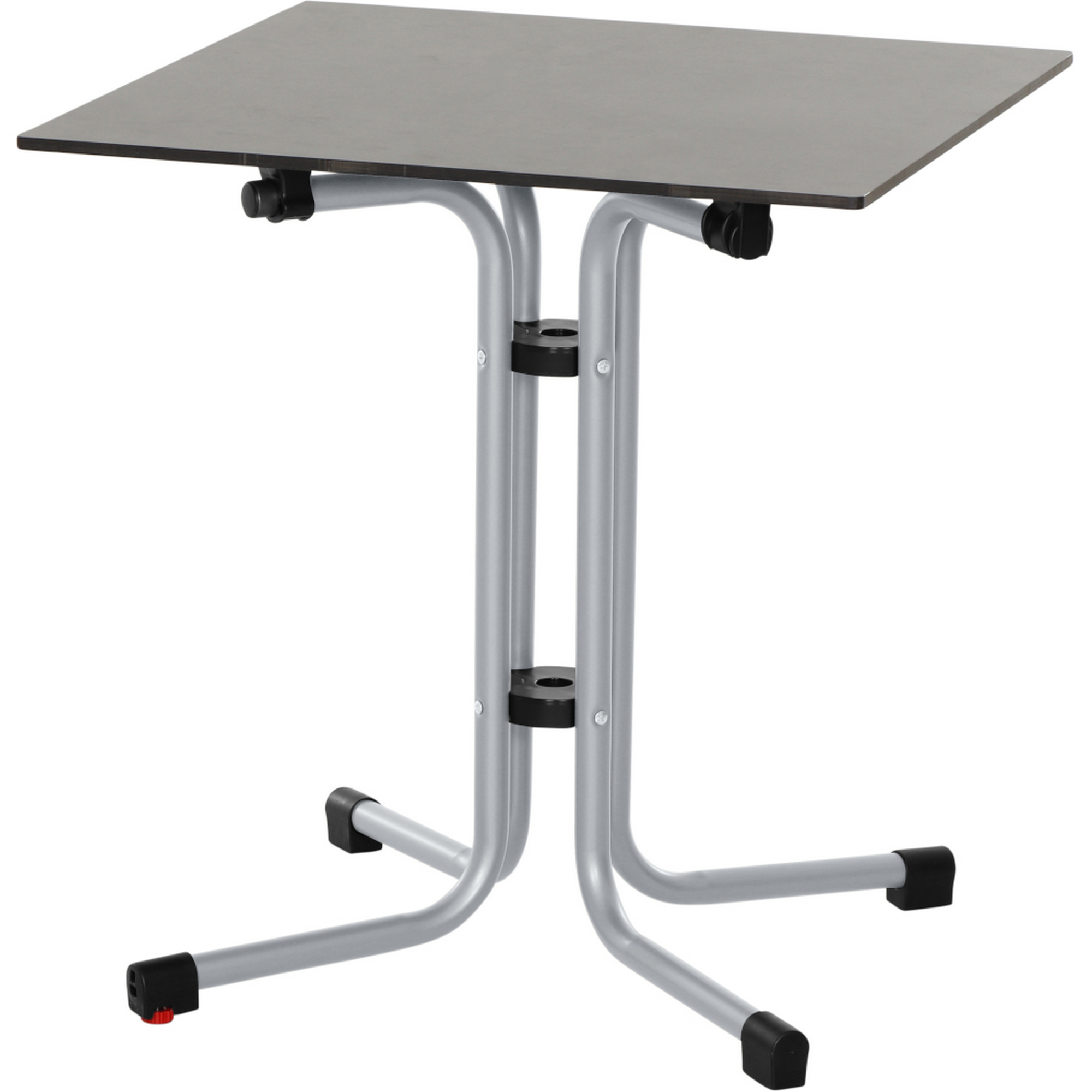 Klapptisch 'Sola' silber 60 x 60 cm