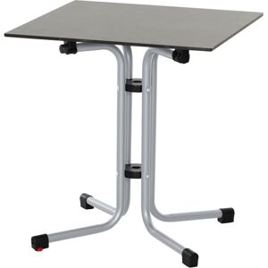 Klapptisch 'Sola' silber 60 x 60 cm