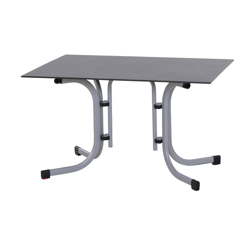Klapptisch Sola 120x80cm silber