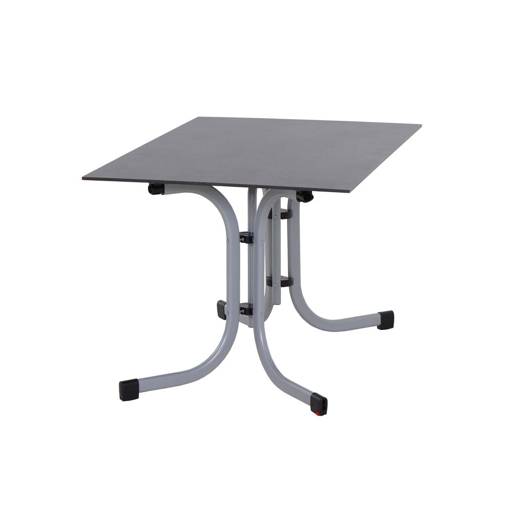 Klapptisch silber 120 x 80 cm