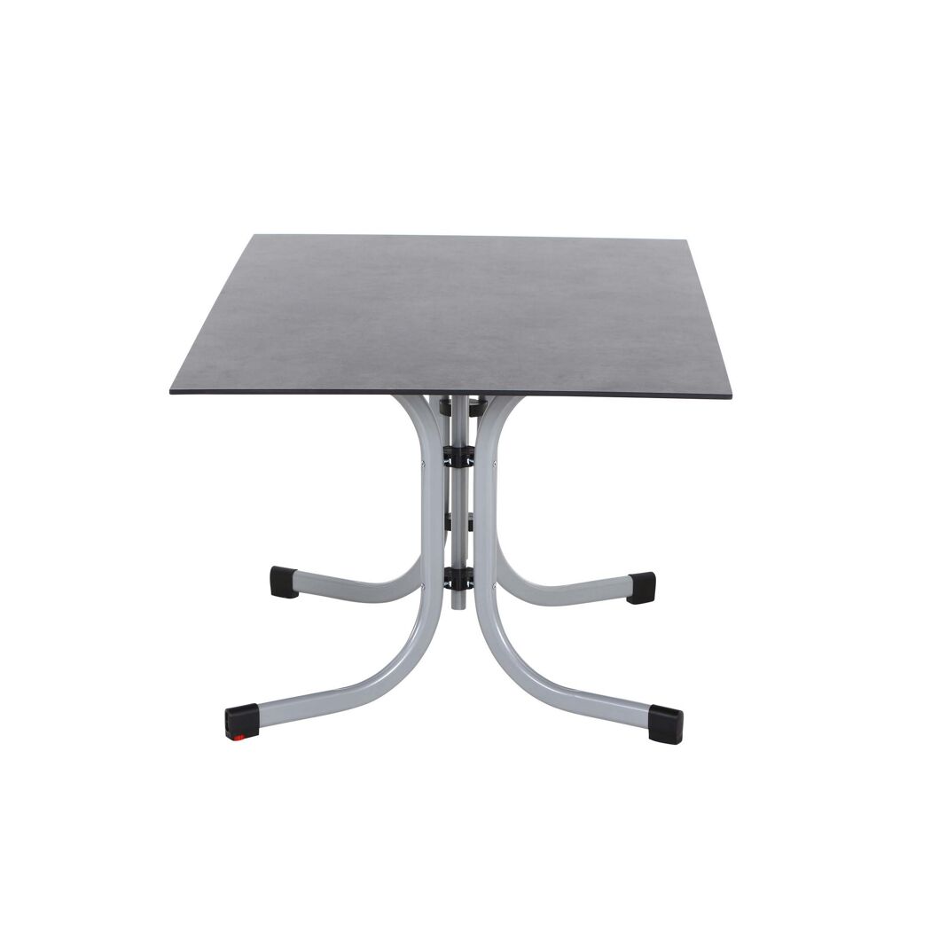 Klapptisch silber 140 x 90 cm