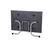 Klapptisch Sola 140x90cm silber grau