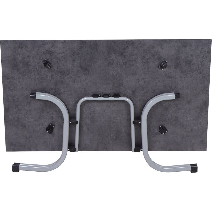 Gartentisch 'Sola' klappbar Stahl 90 x 70 x 160 cm