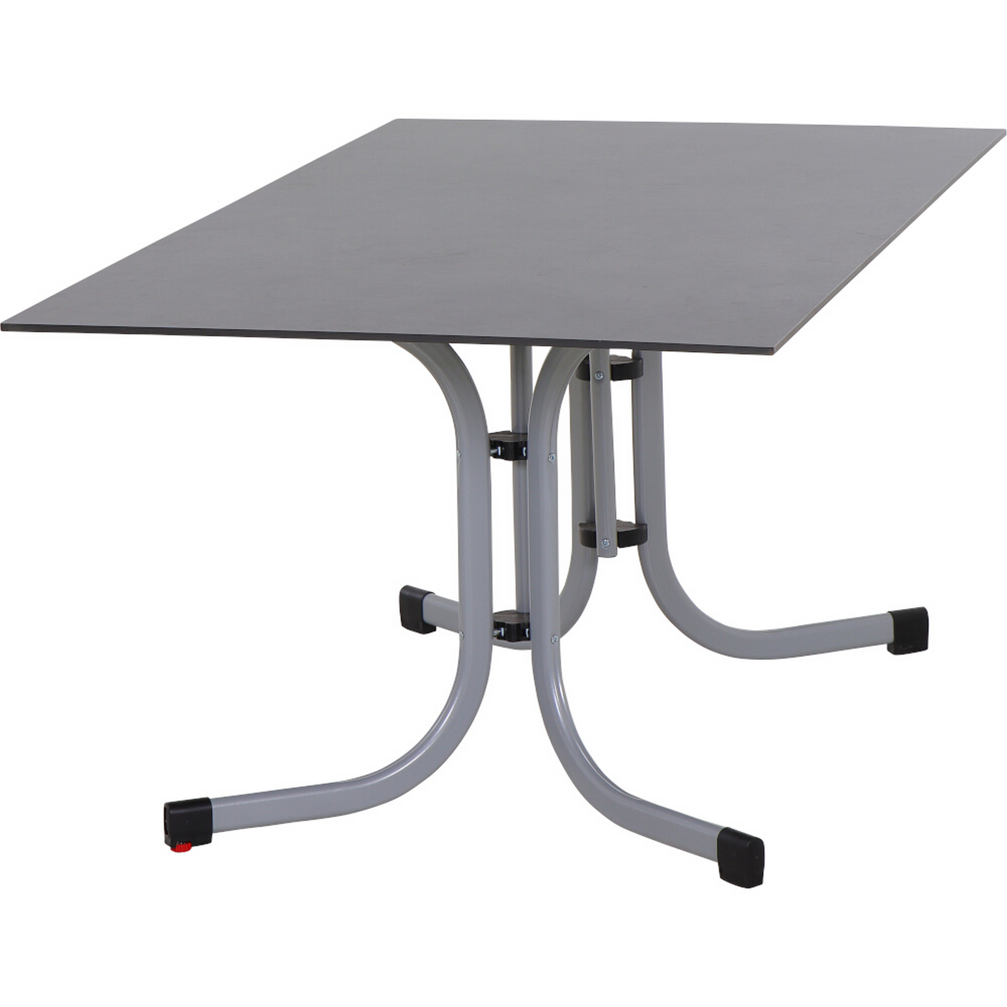 Klapptisch 'Sola' silber 160 x 90 cm