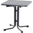 Gartentisch 'Paco' klappbar Stahl 70 x 70 x 70 cm