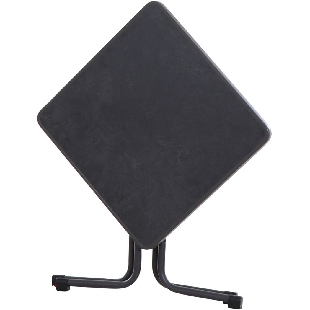 Gartentisch 'Paco' klappbar Stahl 70 x 70 x 70 cm