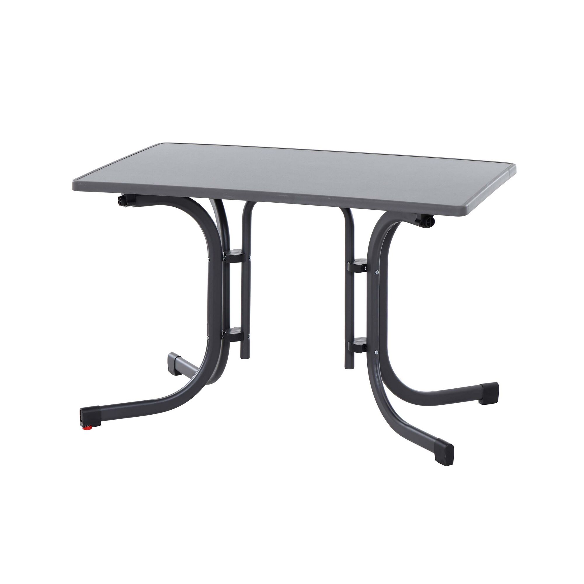Anthrazitfarbener Klapptisch Paco