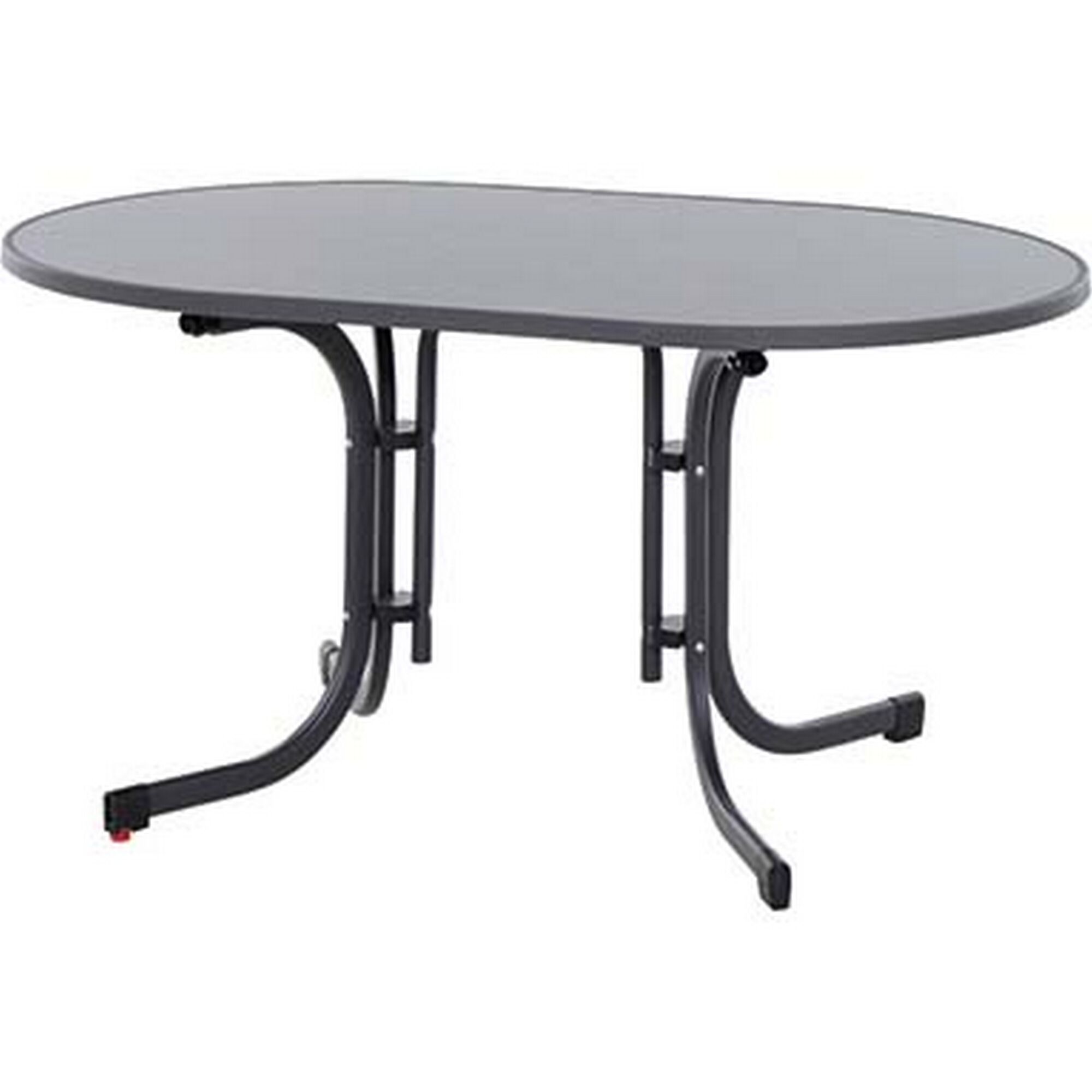 Anthrazitfarbener Klapptisch Paco