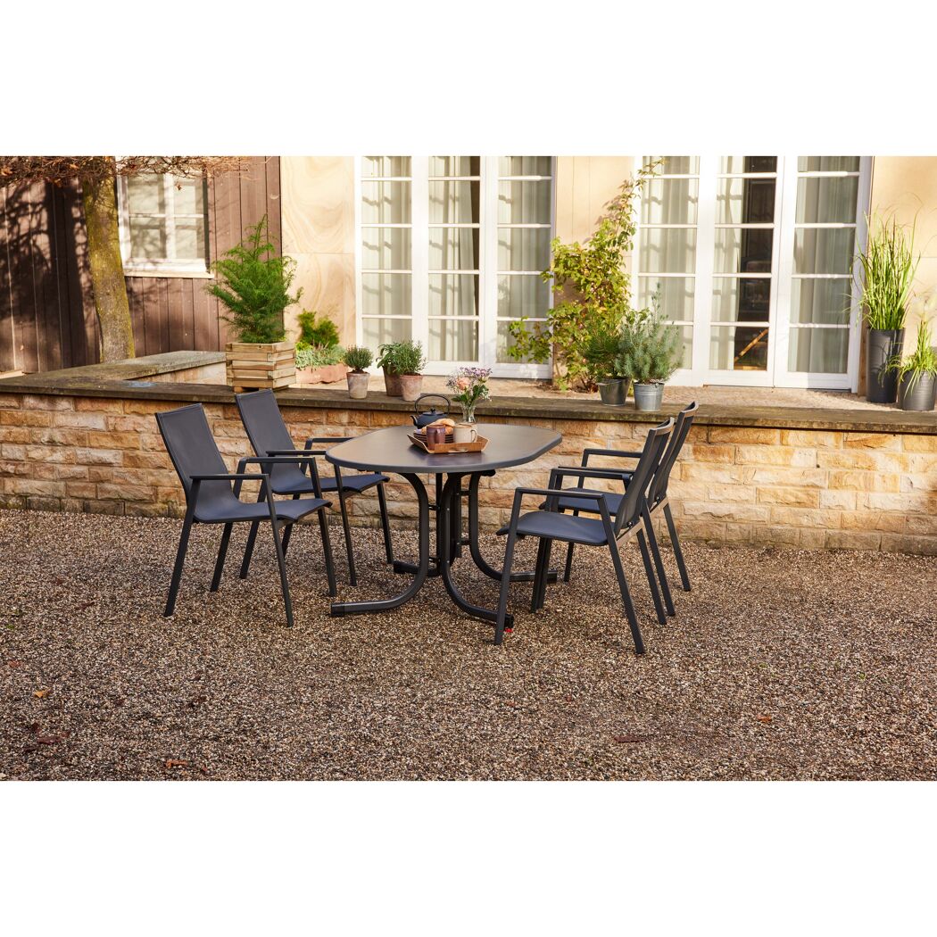 Klapptisch Paco 140x90cm anthrazit