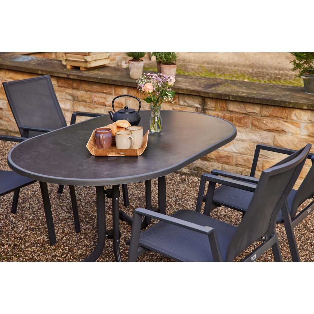 Klapptisch Paco 140x90cm anthrazit