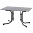 Klapptisch 'Sola' anthrazit 120 x 80 cm