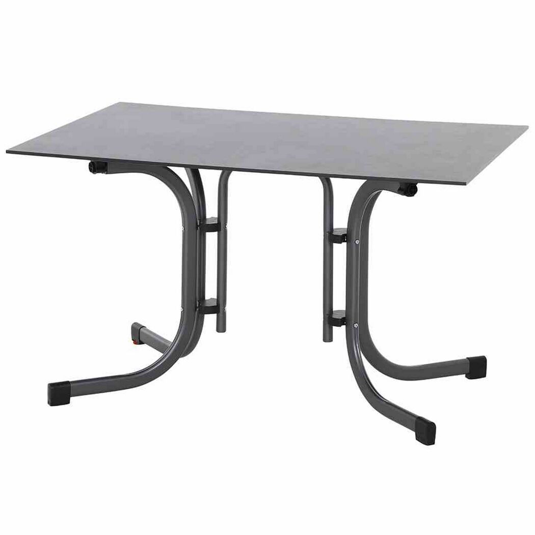 Gartentisch 'Sola' klappbar Stahl 120 x 80 x 70 cm